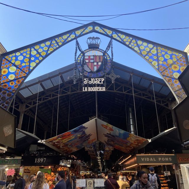 Fascinating Market in Barcelona