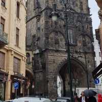 The original city gate in Prague