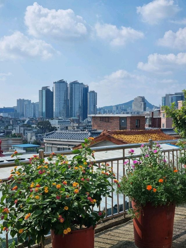 남산 바로 아래있는 마을 해방촌