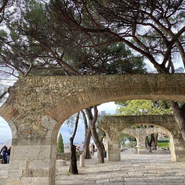 리스본 최고의 노을 스팟🧡 상 조르제 성🇵🇹