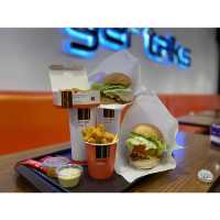 burger talks淘客美式漢堡士林店～最健康的速食店