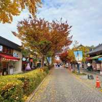 Colourful autumn of Jeonju