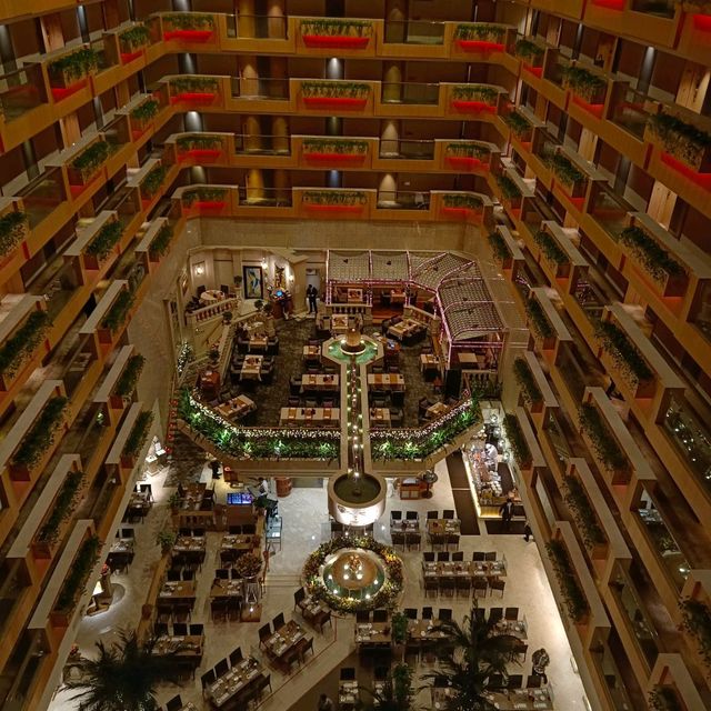 聖誕好去處帝苑酒店、頂樓花園和游泳池、看夜景！