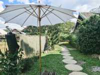 ร้านบรรยากาศ บ้านนา เมืองจันท์ "บ้านนากาแฟณจันท์" 