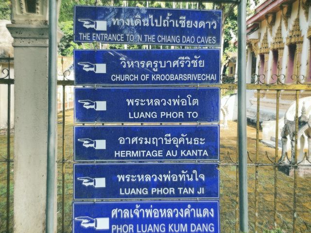 กราบสักการะสิ่งศักดิ์สิทธิ์ วัดถ้ำเชียงดาว