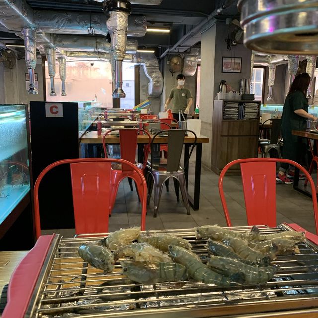 流水蝦放題｜蝦蝦燒