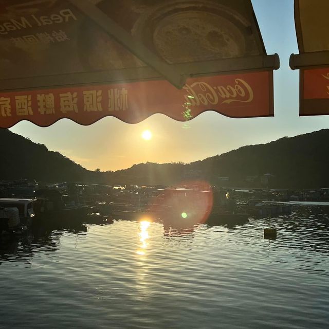 海邊海鮮🦞酒家欣賞日落🌄美景細味舊香港🇭🇰 海邊海鮮🦞酒家欣賞日落🌄美景細味舊香港🇭🇰