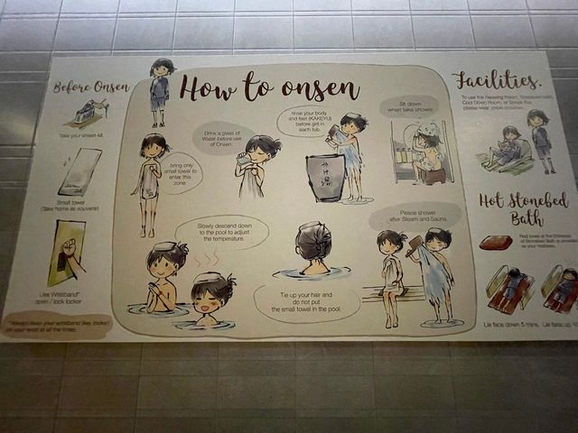 Luxurious spa onsen