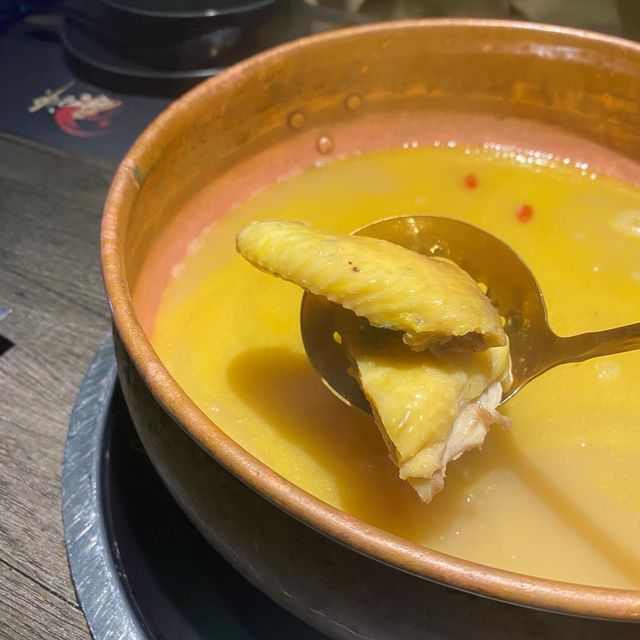 暖笠笠雞湯火鍋❤️