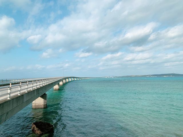 宮古島　日本一❗️伊良部大橋と限定黒糖アイスを大満喫❗️