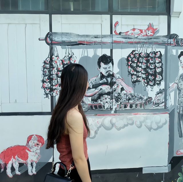 ชมสตรีทอาร์ทที่ชุมชนหนองบัว