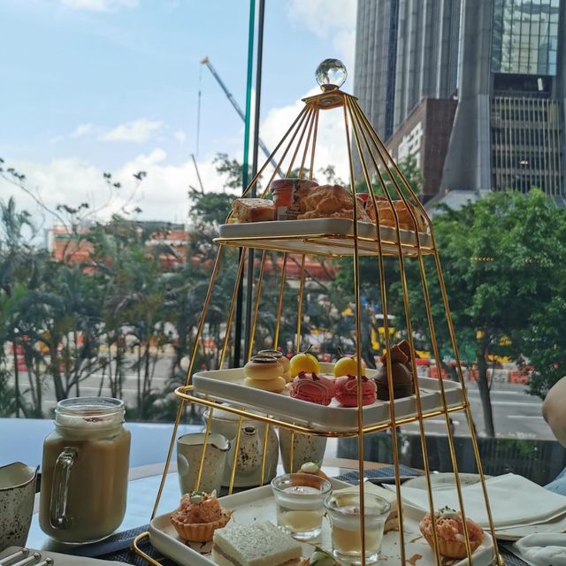 Cafe Renaissance afternoon tea set