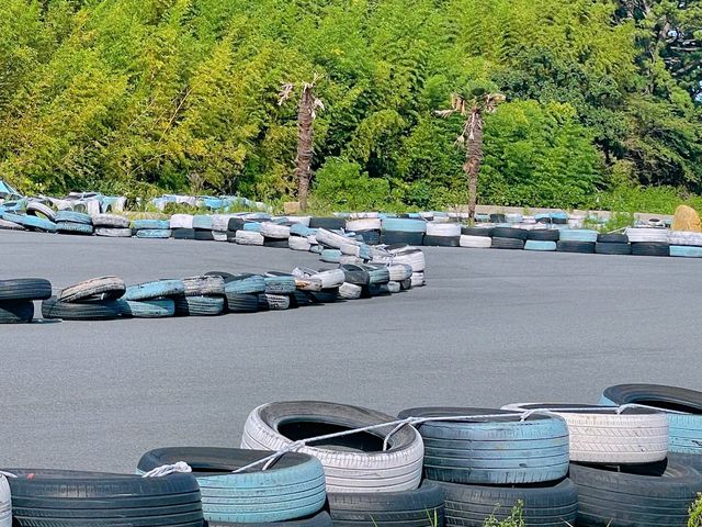 거제도 카트, 깡통기차, 페인트볼, 사격까지 '오션뷰 카트체험장' 🏎
