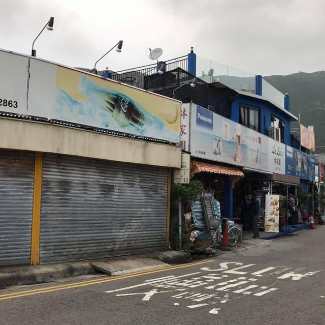 香港🇭🇰小歐洲之稱❗️石澳半日小旅行🧳近距離欣賞海景慢步小店