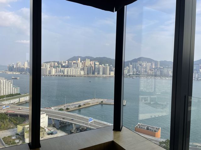 【酒店推介】望住維港海景浸浴真係好歎( ´ ▽ ` )ﾉ