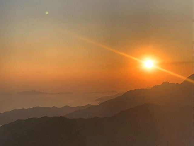黃昏的大東山🌅🍂🍁