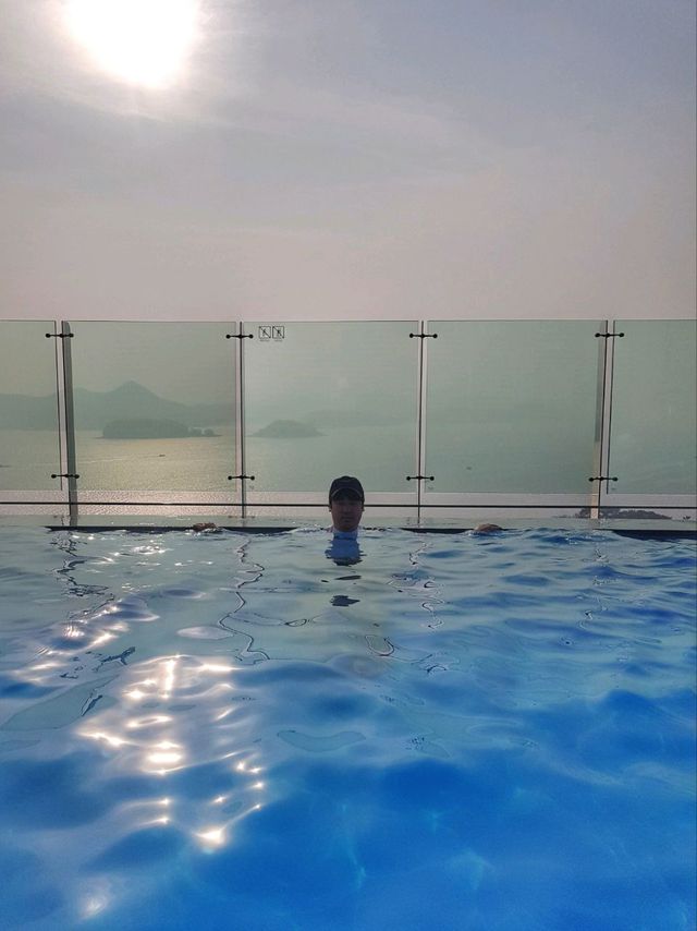통영 스탠포드 호텔앤리조트, 생각보다 넓었던 디럭스 더블룸🏨