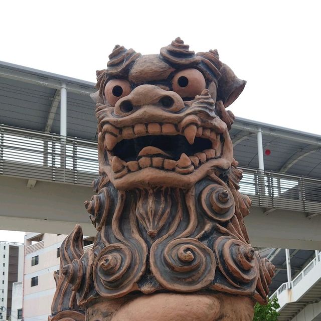 沖縄旅行 さいおん ふうシーサー