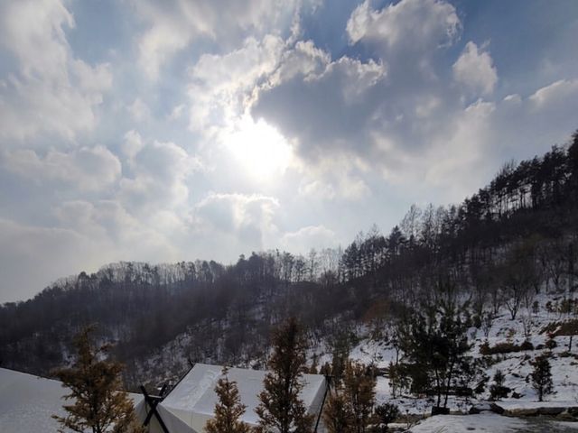 공기 맑은 평창, 별 보는 글램핑 🏕