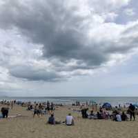 따뜻하다 못해 뜨거운 열기 현장, 본머스 비치🏖️