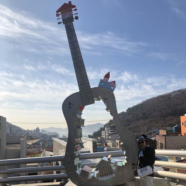 釜山遊甘川文化村🚶‍♂️🚶‍♂️走進童話色彩世界