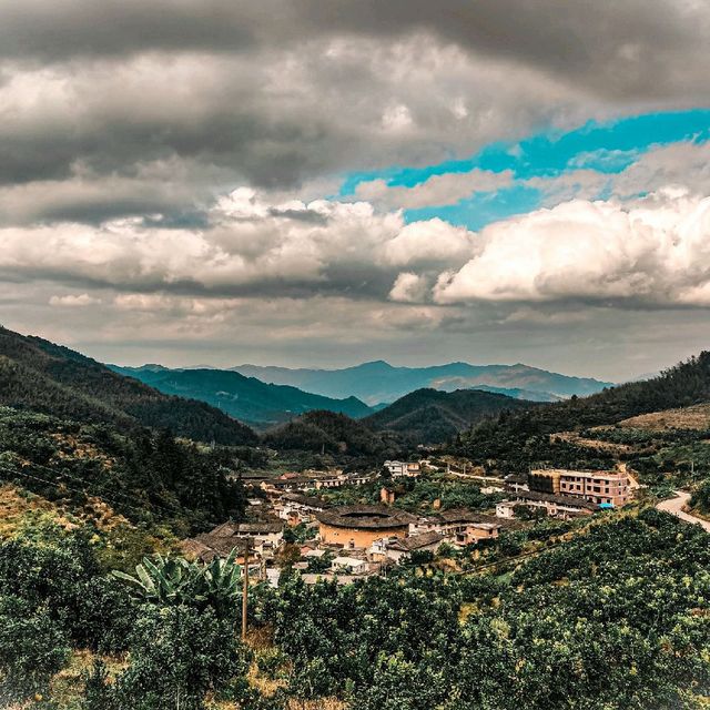 The Tianluokeng Tulou Cluster🍃