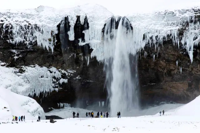 Iceland's largest waterfall, Skogafoss.