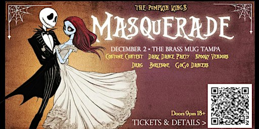 The Pumpkin King's Masquerade | Brass Mug