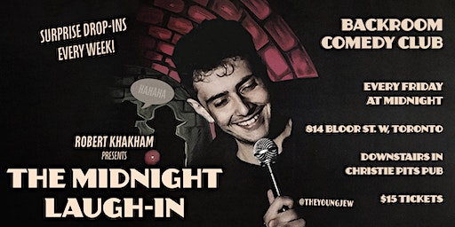 The Midnight Laugh - In Comedy Show. | Backroom Comedy Club