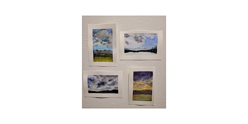 Cloud Studies Watercolor Painting Class | 901 Santa Fe Dr