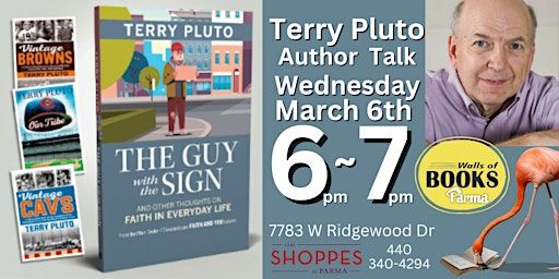 Terry Pluto Talking Sports and Talking Faith at Walls Of Books Parma | Walls of Books