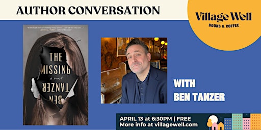 Literary Fiction Event with Ben Tanzer | Village Well Books & Coffee