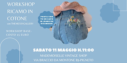 WORKSHOP RICAMO IN COTONE | Via Braccio da Montone, 89