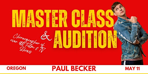 PAUL BECKER'S Audition DANCE Masterclass in Oregon! | MVP Dance Elite