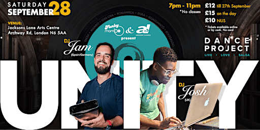 Unity Dance Project ☆ A Night of Salsa ☆ Vol. 12 | Jacksons Lane Arts Centre