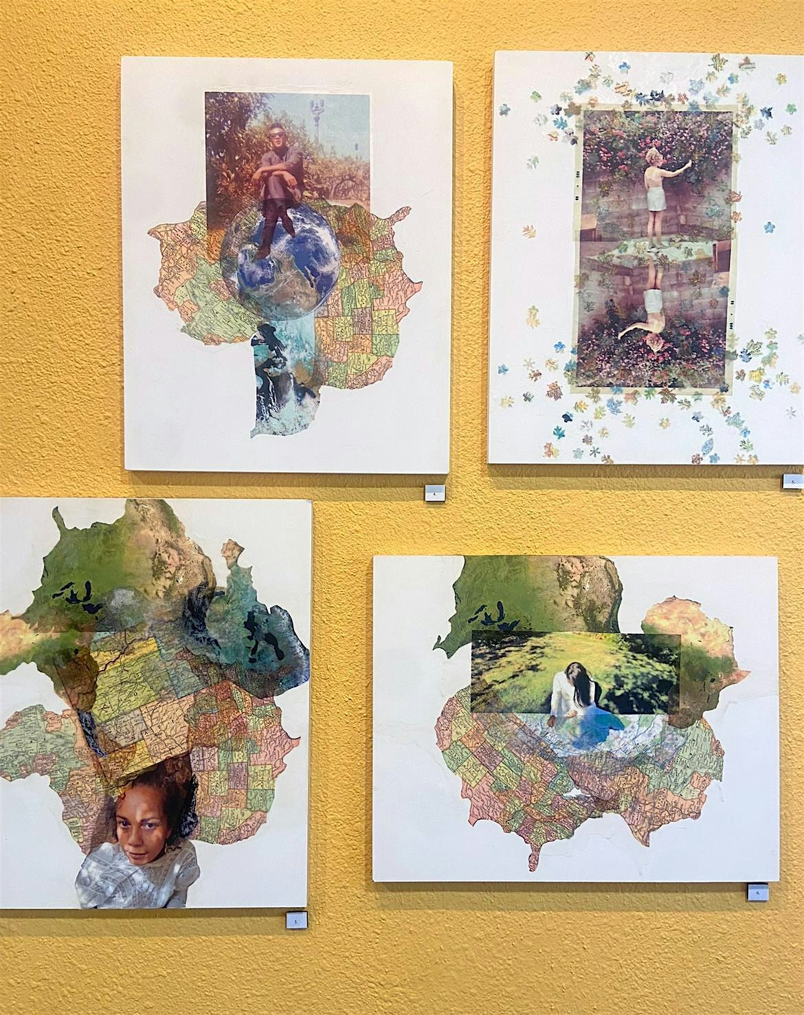 Identity Mapping Collage Workshop with Cynthia Brannvall | New Museum Los Gatos + Art Studio