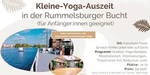 4-stündige Yoga-Auszeit für Einsteiger in der Rummelsbucht | Paula