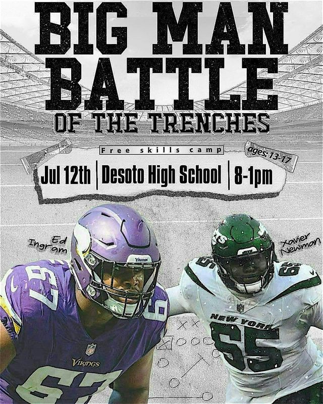 INGRAM X NEWMAN 1st ANNUAL YOUTH SKILLS CAMP | DeSoto High School