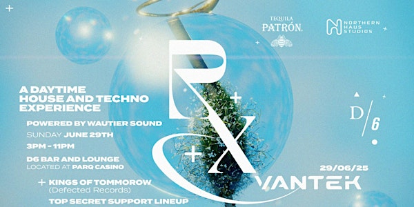 Rx (Recovery x VANTEK) VOL.011 | D/6 Bar & Lounge
