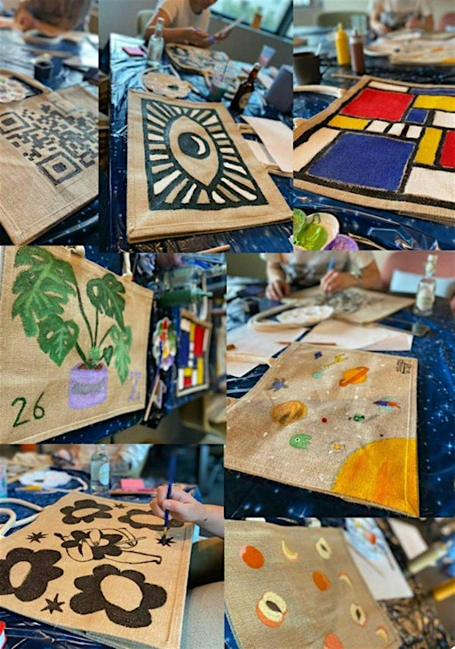 Paint your own Tote Bag | WRAP