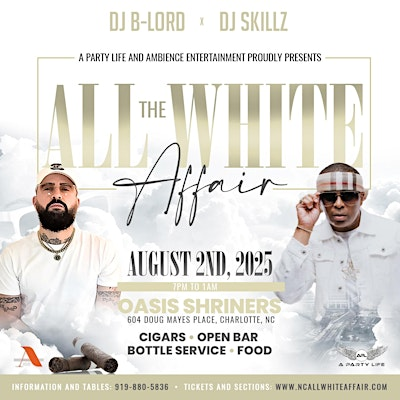 All White Affair "ELEGANCE 2025 " | 604 Doug Mayes Pl