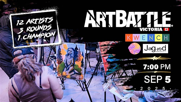 Art Battle Victoria - September 5, 2025 | KWENCH Coworking & Culture Club