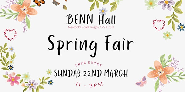 Spring Fair BENN Hall, Rugby | The Benn Hall