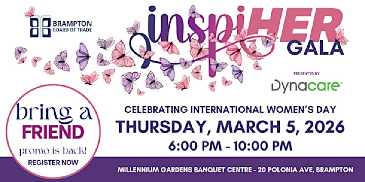 inspiHER Gala | Millennium Gardens Banquet Centre