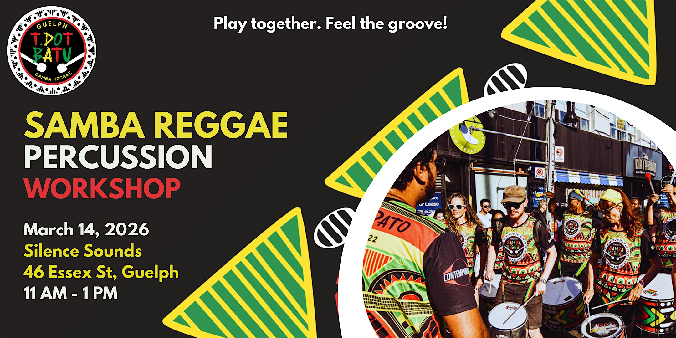 Samba Reggae Percussion Workshop | Silence Sounds