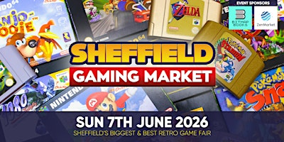 Sheffield Gaming Market - Sunday June 7th | Ponds Forge International Sports Centre