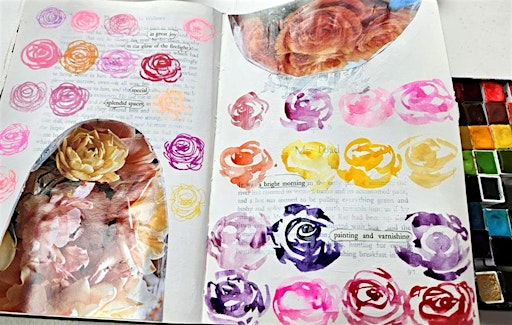 Watercolours for Wellness: EXPRESSIVE FLOWERS | Carr House National Historic Site