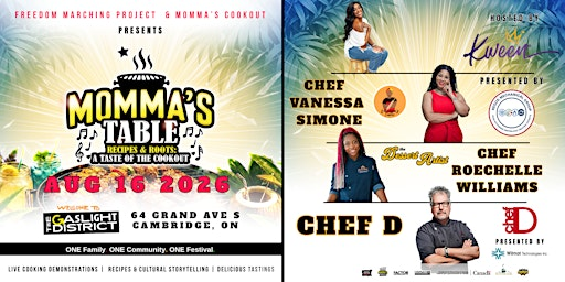 ️ Momma's Table: Recipes & Roots – A Taste of The Cookout | The Gaslight District