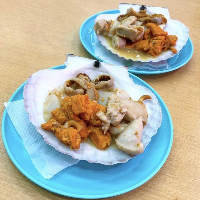 函館朝市海鮮早餐