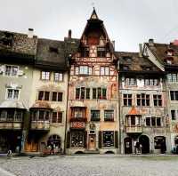 The Little Scenic Town Of Stein Am Rhein